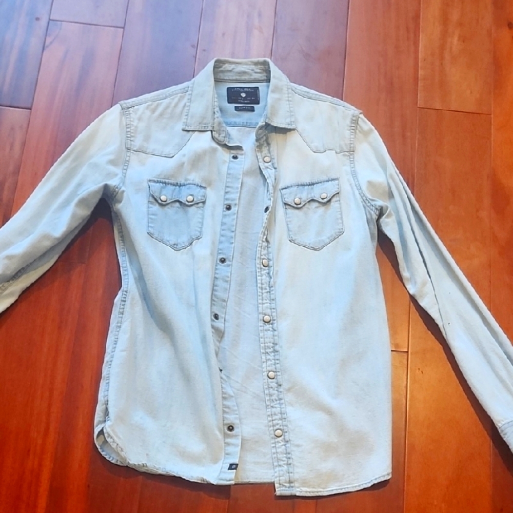 Light Blue Denim Shirt